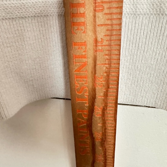 ATHLETA M White north point ribbed black trim cotton blend woman popover tunic - Picture 10 of 13